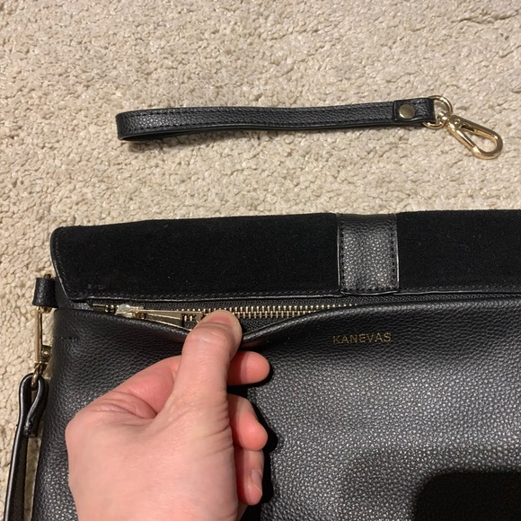 Kanevas Convertible Vegan Leather Purse - Picture 7 of 7
